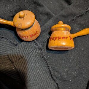 Wooden Salt& Pepper Shakers from San Francisco